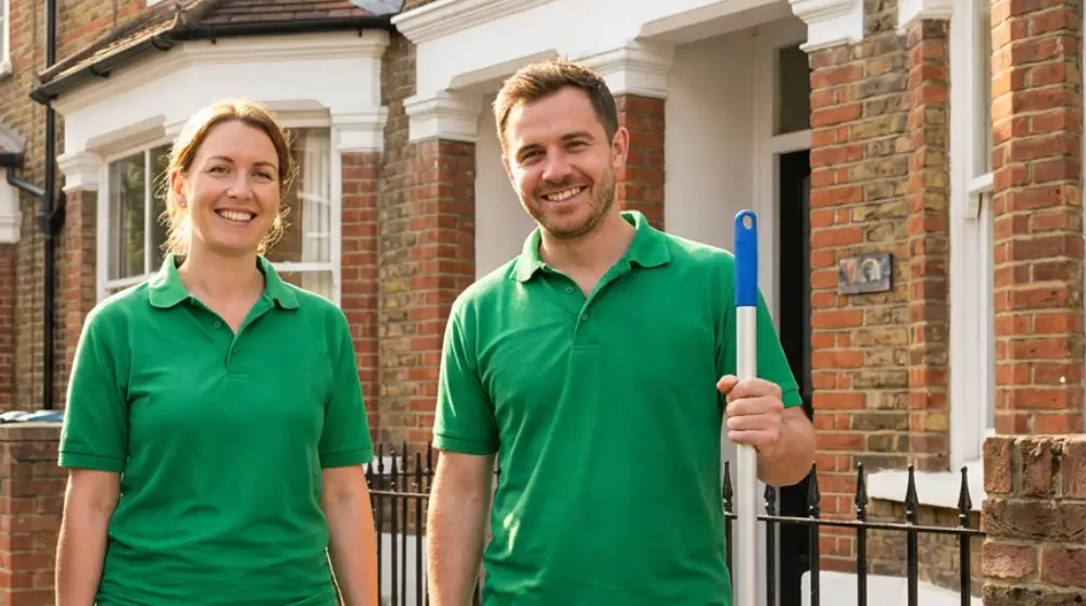 Royal Cleaning team ready for an end of tenancy clean